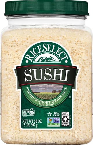 RiceSelect nigiri pieces shaped with sushi rice