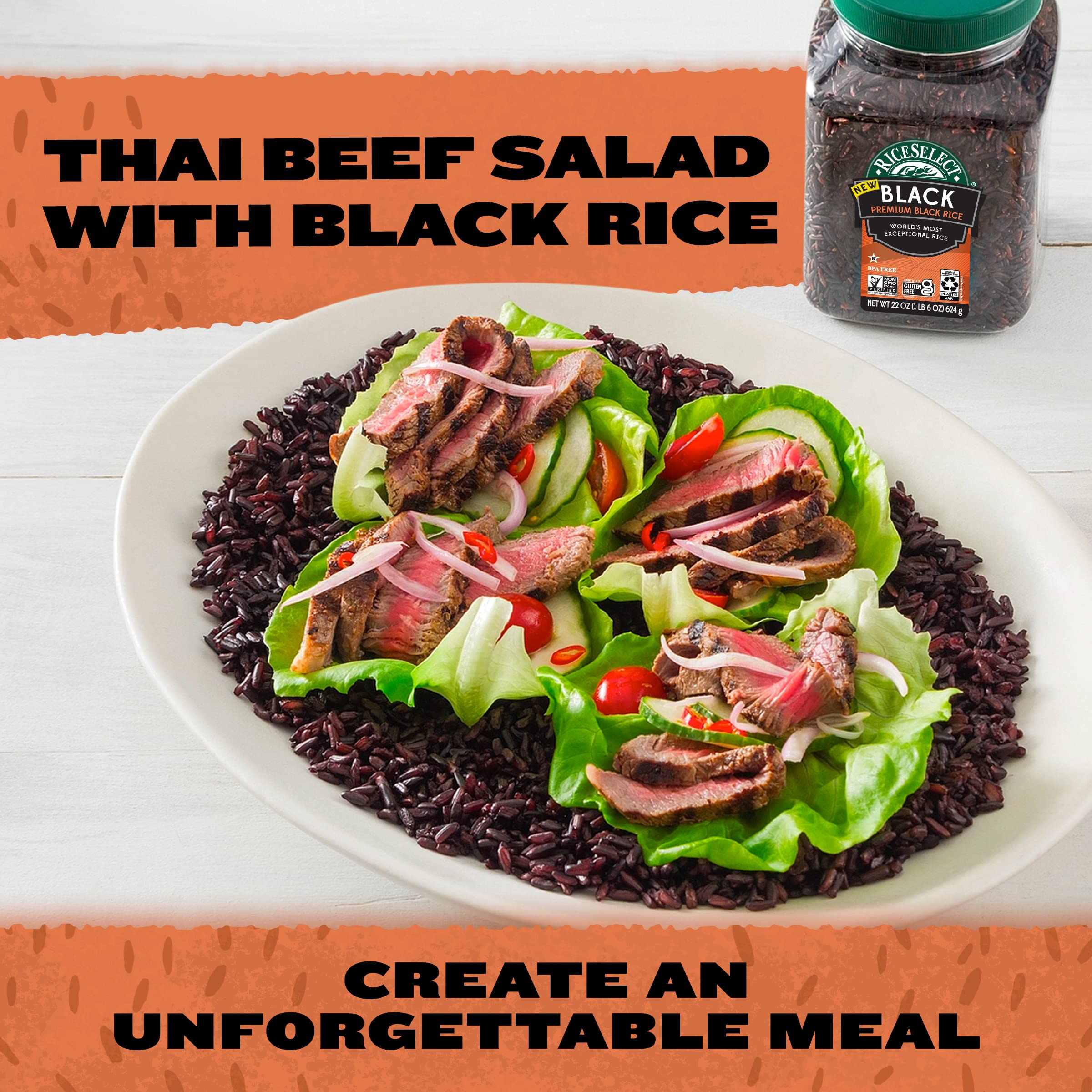 RiceSelect Premium Black Rice curries-dish evokes bold, earthy flavors