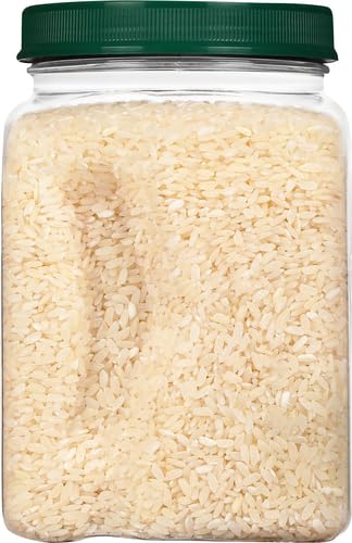 Quick 15-minute cook of RiceSelect sushi rice jar in use