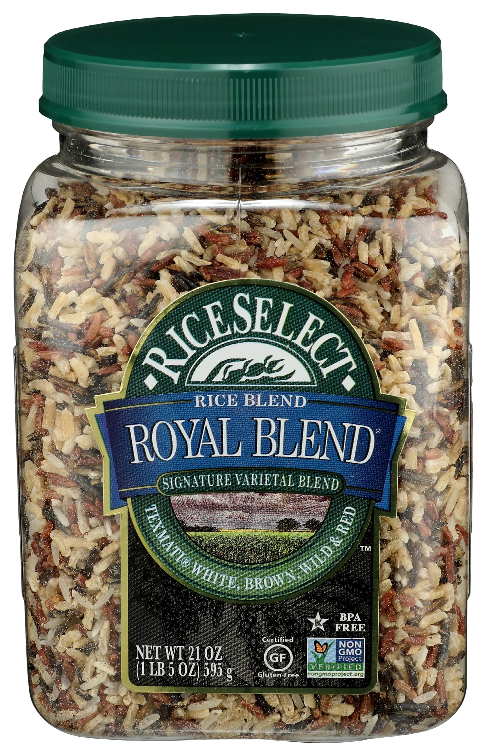 RiceSelect Riceselect Rice RyL Blend 21 oz packaging for quick meals.