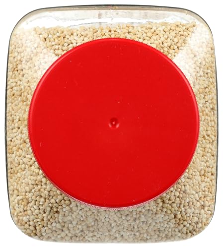RiceSelect White Quinoa ingredient label close-up highlighting gluten-free and non-GMO.