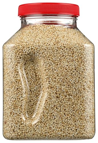RiceSelect White Quinoa packaging is BPA-free and recyclable.