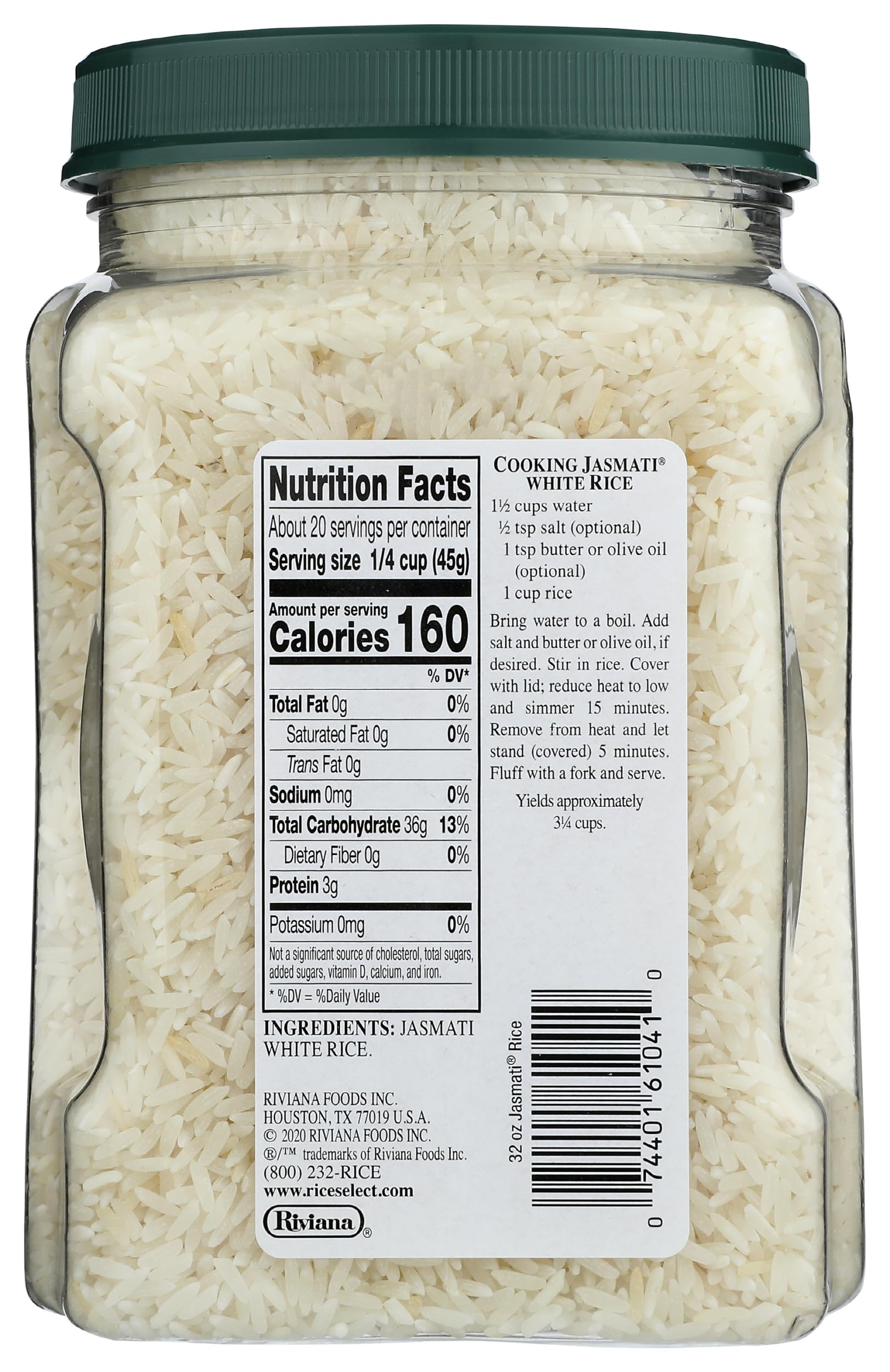 RiceSelect Jasmati grains cook light and fluffy with separate grains for frying