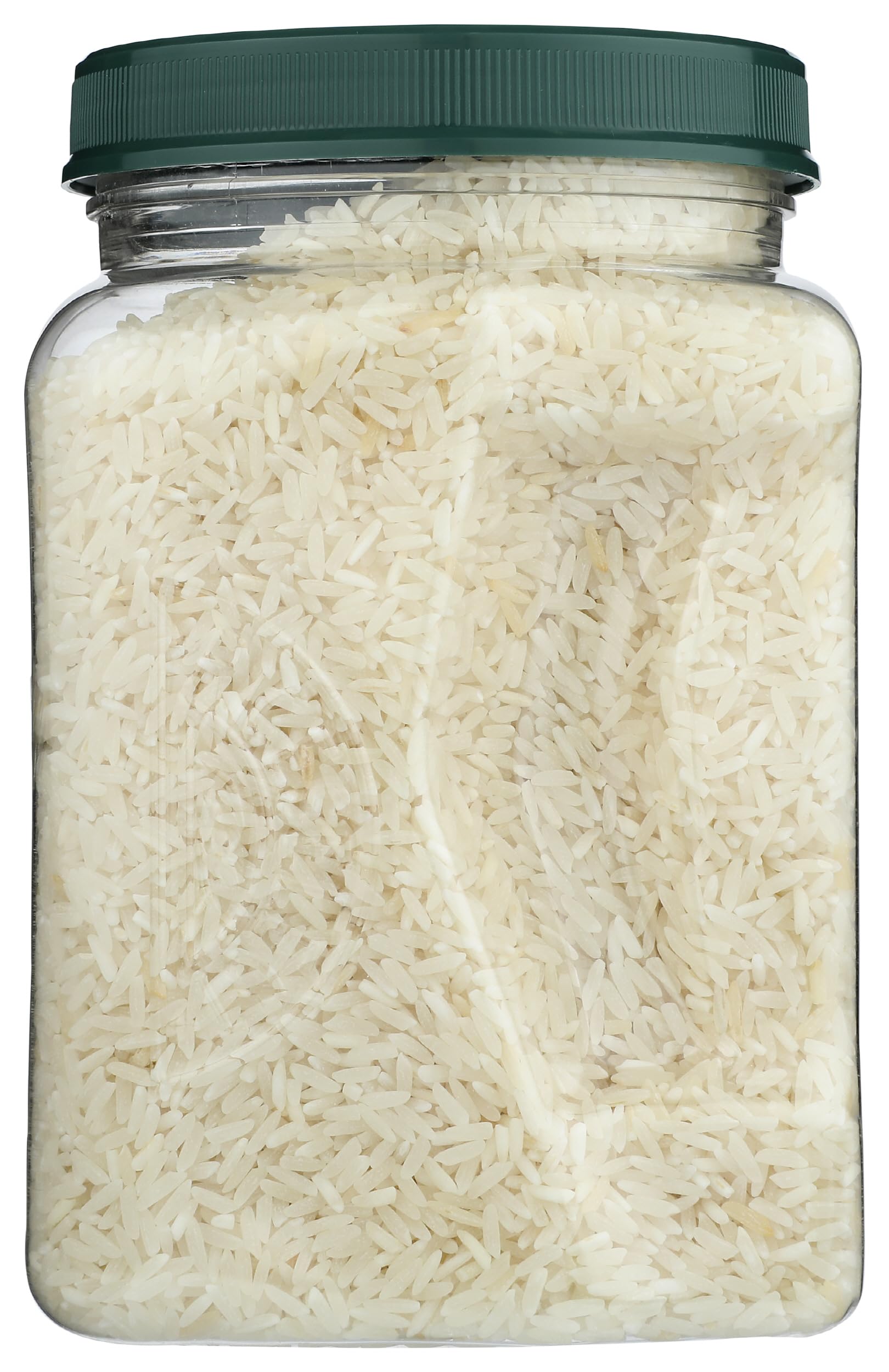 RiceSelect Jasmati jar packaging emphasizes recyclable, BPA-free design