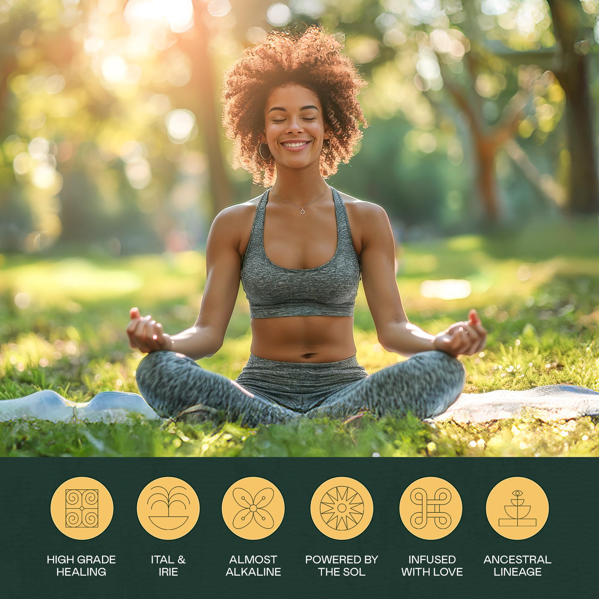 Rich Sol Foods St. John’s Bush cup ready for mindful daily ritual.