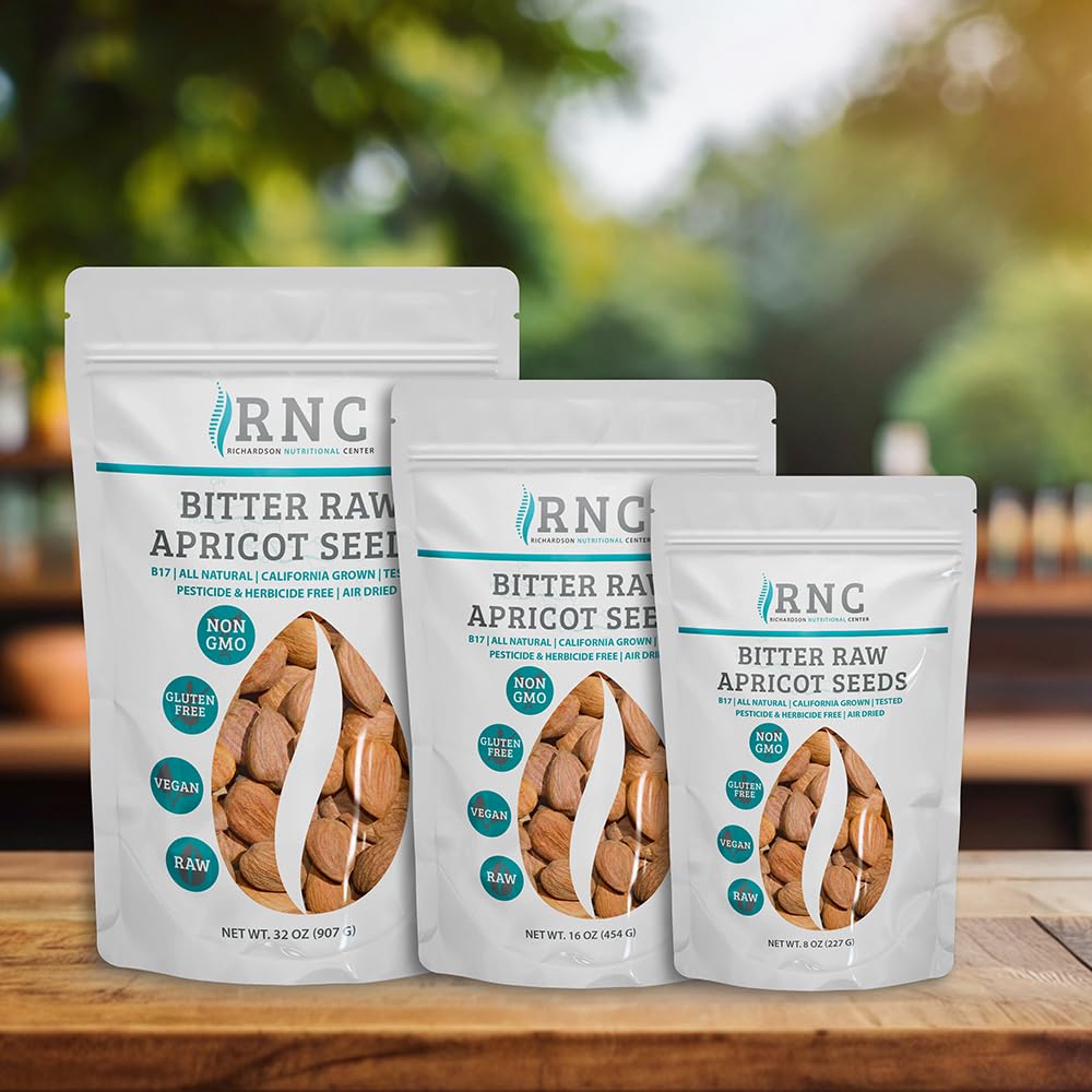Richardson Nutritional Center raw bitter apricot seeds bag with trusted quality