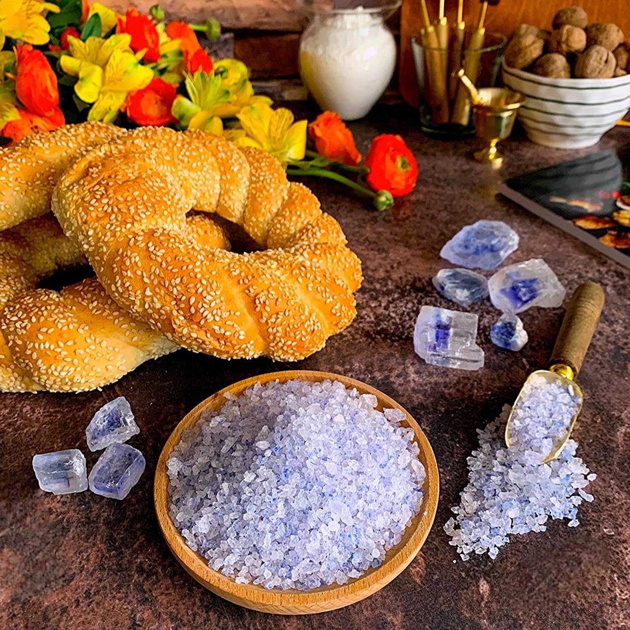 Richure blue salt is lab-tested to verify purity and mineral balance.