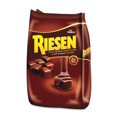 RIESEN dark chocolate caramels, 30 oz bulk bag, long-lasting indulgence for sharing
