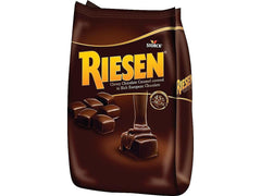 Riesen dark chocolate caramels bag with 30 oz packaging for sharing
