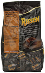 Rich caramel filling enrobed by dark chocolate for a decadent center.