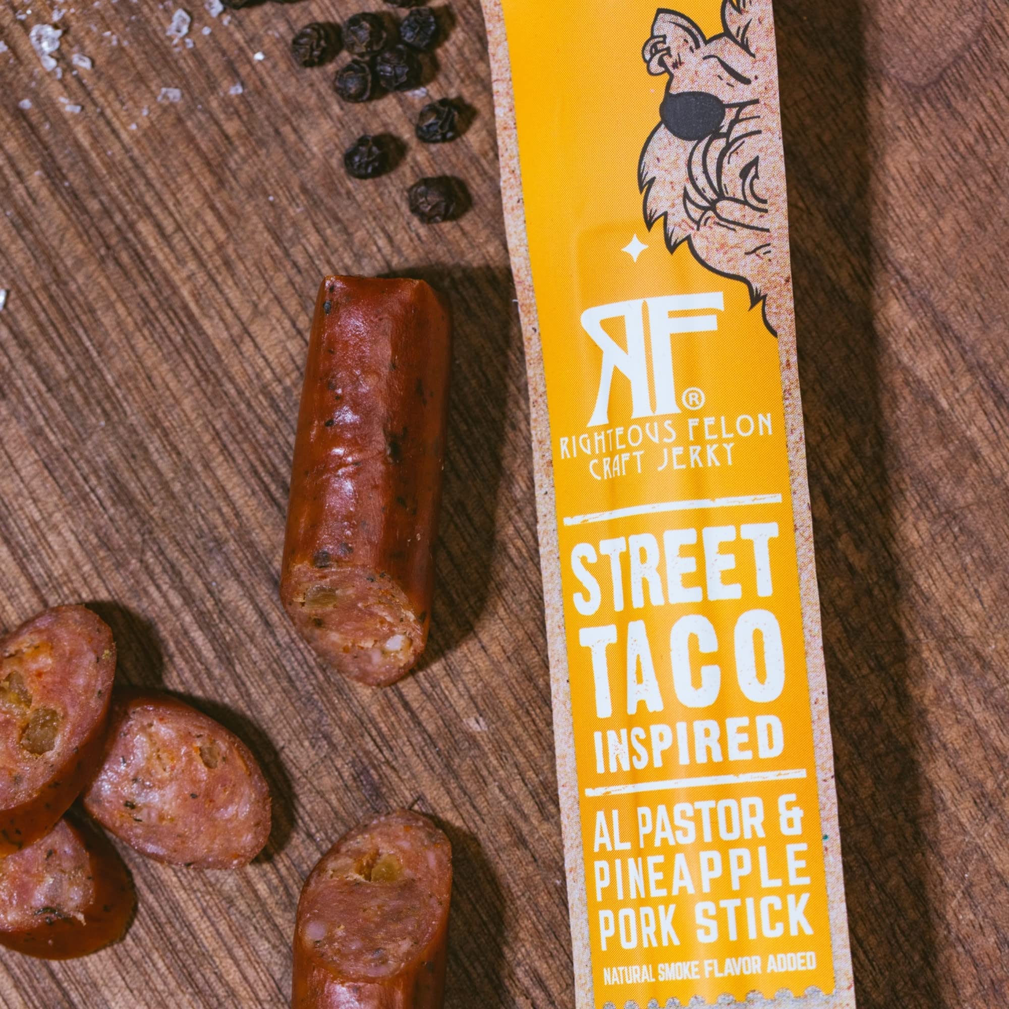 Righteous Felon gift box with jerky sticks for jerky lovers