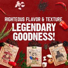 Righteous Felon Nelson Mandela Dill Biltong with herb aroma