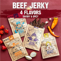 Righteous Felon Seoul Survivor beef jerky image, bold spice and global flavor