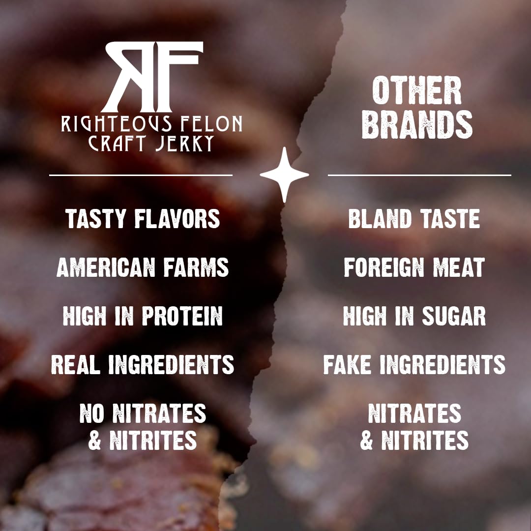 Righteous Felon Street Taco Pork Stick, savory, convenient protein.