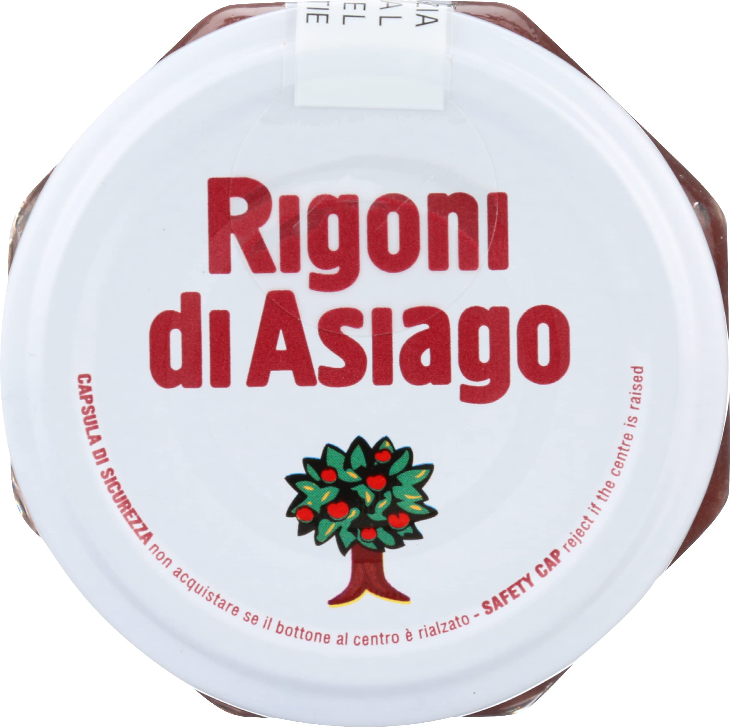 Rigoni di Asiago Fior di Frutta no added sugar with apple juice sweetness.
