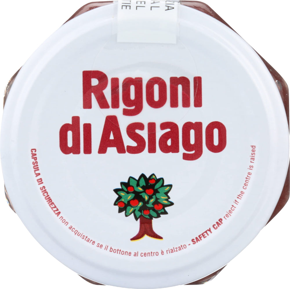 Rigoni di Asiago Fior di Frutta no added sugar with apple juice sweetness.