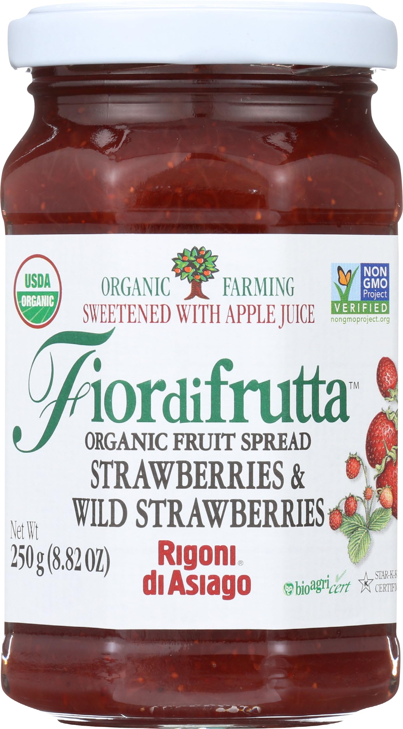 Rigoni di Asiago Fiordifrutta strawberry jar on toast for a fruity breakfast