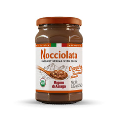 Rigoni di Asiago Nocciolata Crunchy hazelnut crunch on toast
