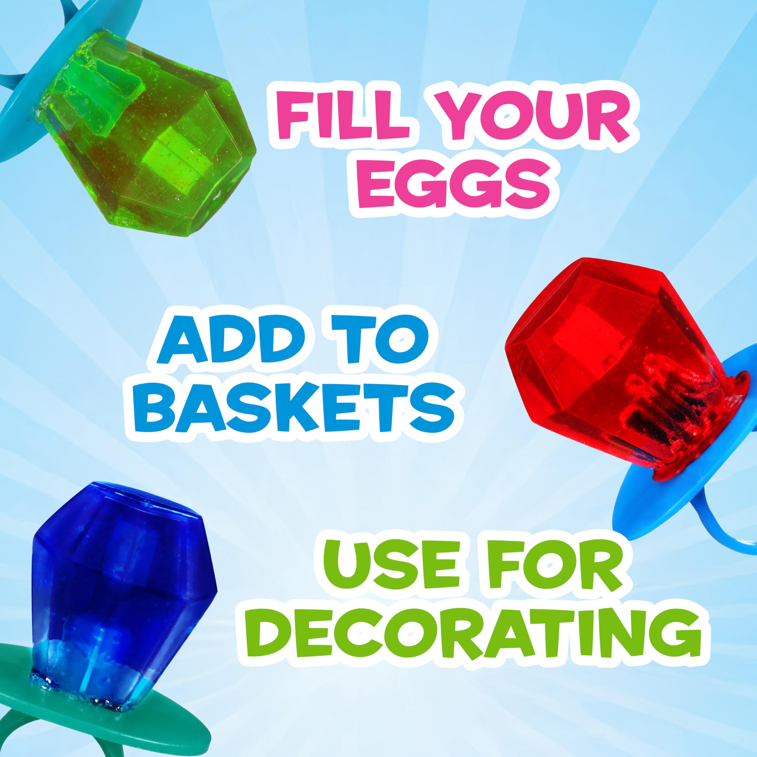 Ring Pop birthday goodie bag idea for playful gifts