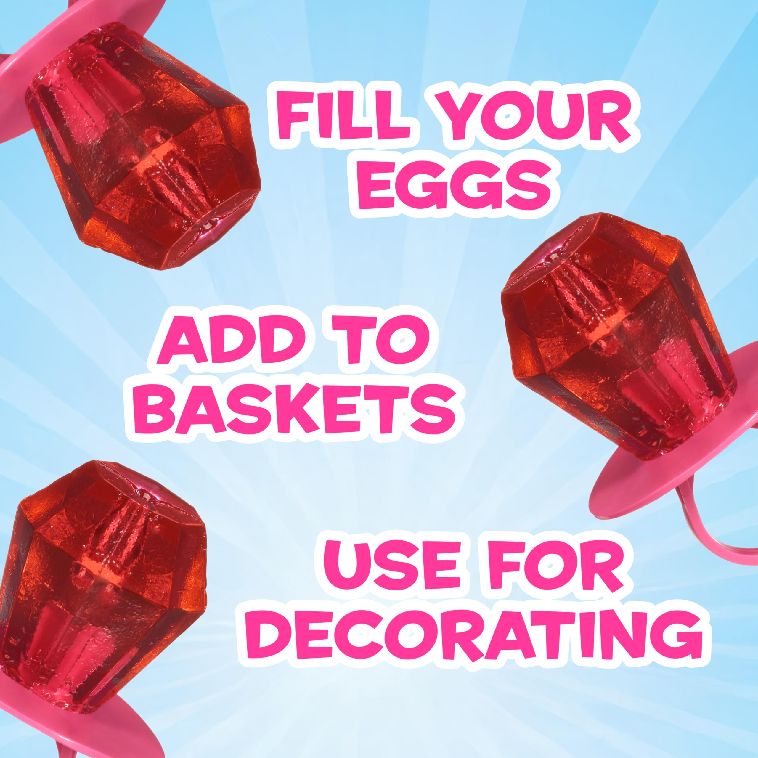 Ring Pop Colorfest Pink party favors brighten pink themed celebrations and goody bags