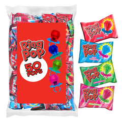 Ring Pop wearable lollipop gem close-up shows colorful flavors, perfect for Easter gifting