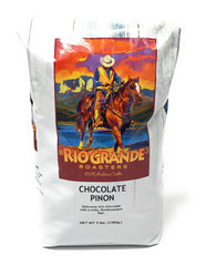 Rio Grande Roasters Chocolate Pinon coffee whole beans, rich aroma ideal for espresso and drip brewing