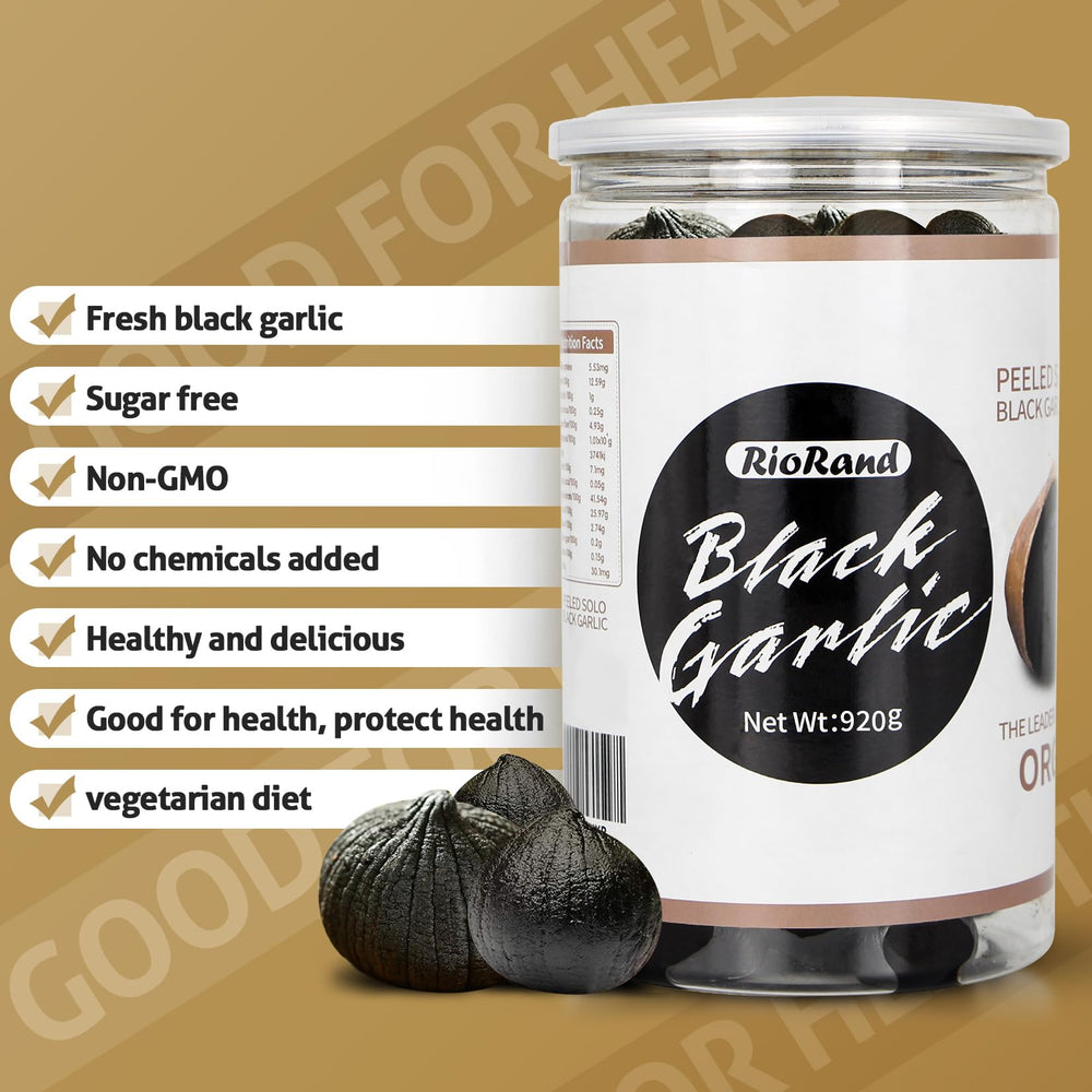 Sliced RioRand Black Garlic ready to enrich dishes.
