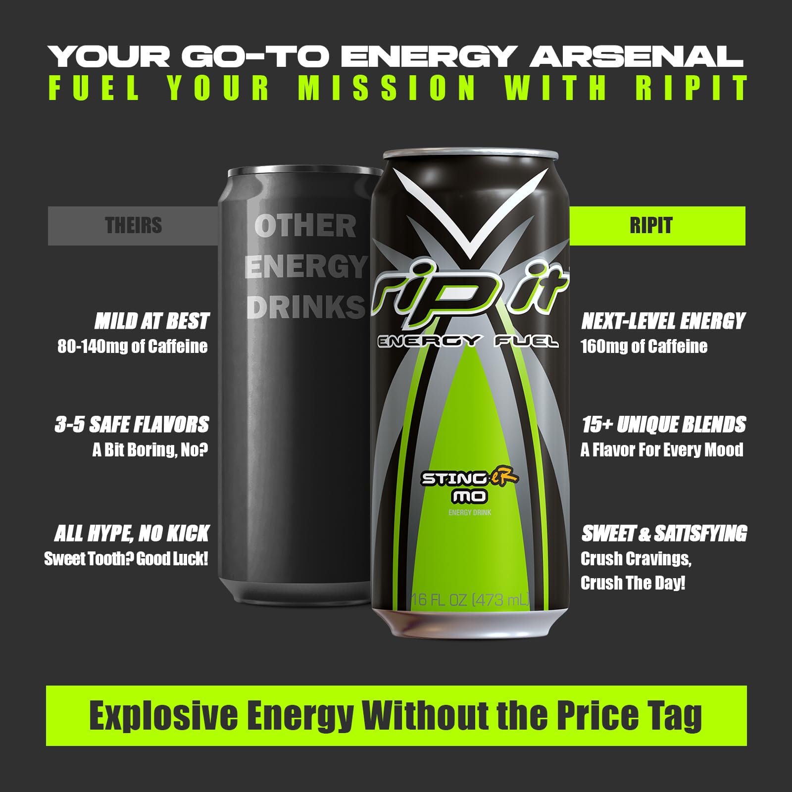 Rip-It Sting-Er Mo with B-vitamins supporting stamina and alertness