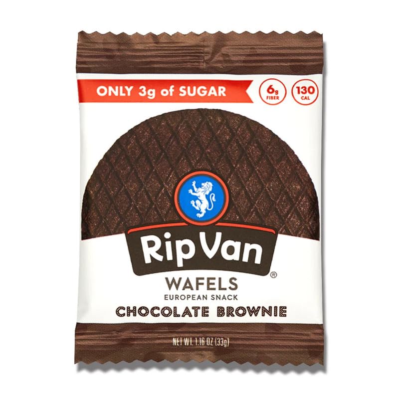 Rip Van Wafels real cocoa flavor visual emphasizing authentic cocoa taste