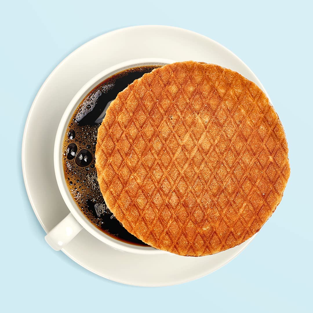 Rip Van Wafels Honey & Oats packaging detail, clean label with transparent ingredients.