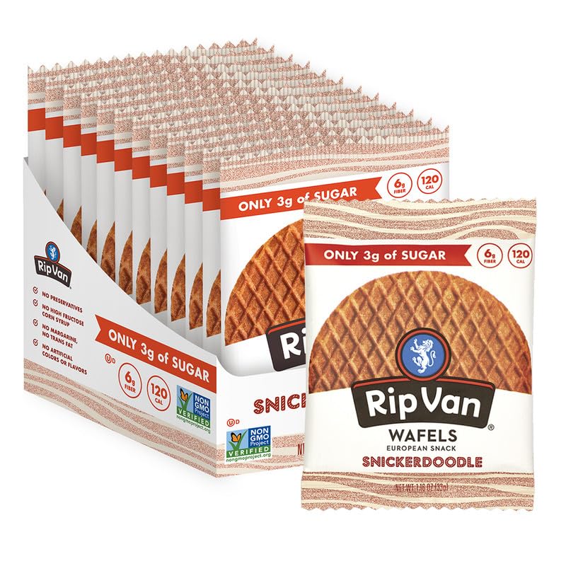 Rip Van Wafels Snickerdoodle Stroopwafels in lunchbox idea