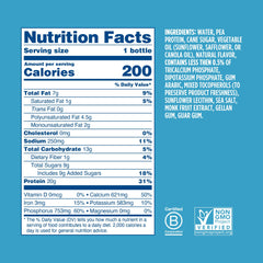 Ripple Vanilla bottle being poured to show convenient nutrition