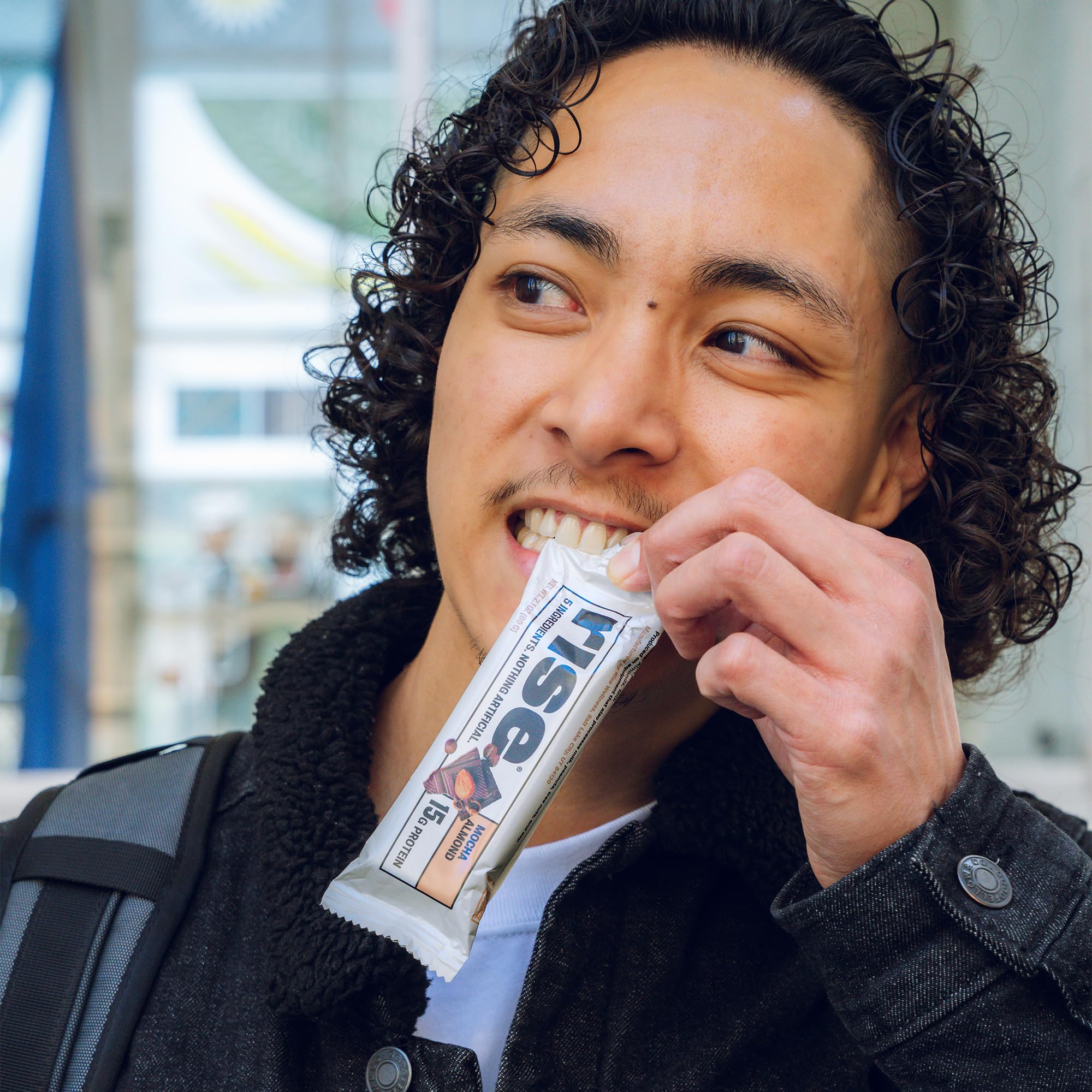 Rise Mocha Almond gluten-free snack option for dietary needs.