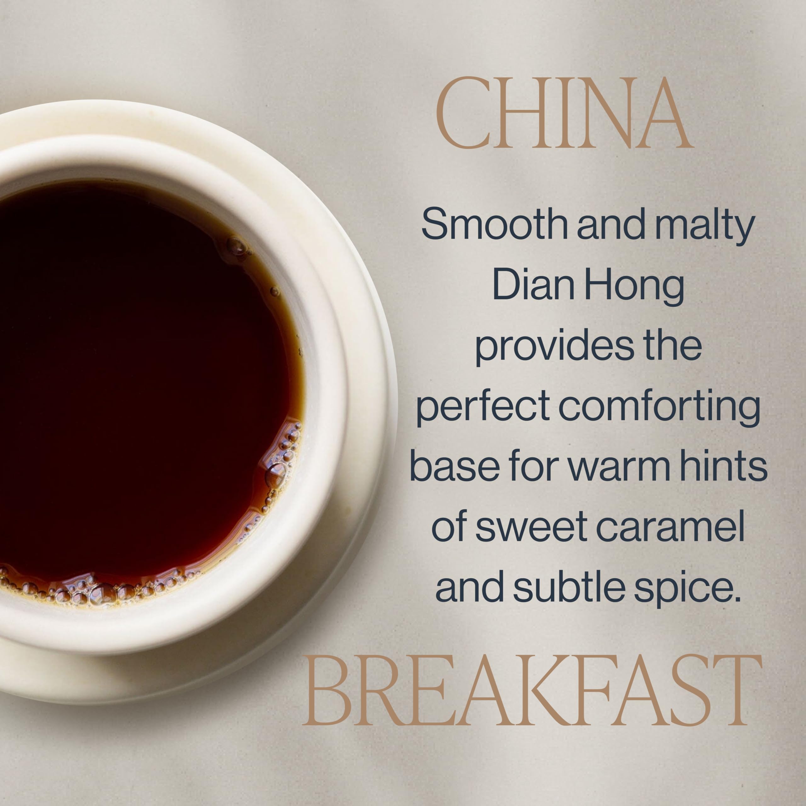 Rishi Tea China Breakfast pour-over teapot capturing smooth aroma