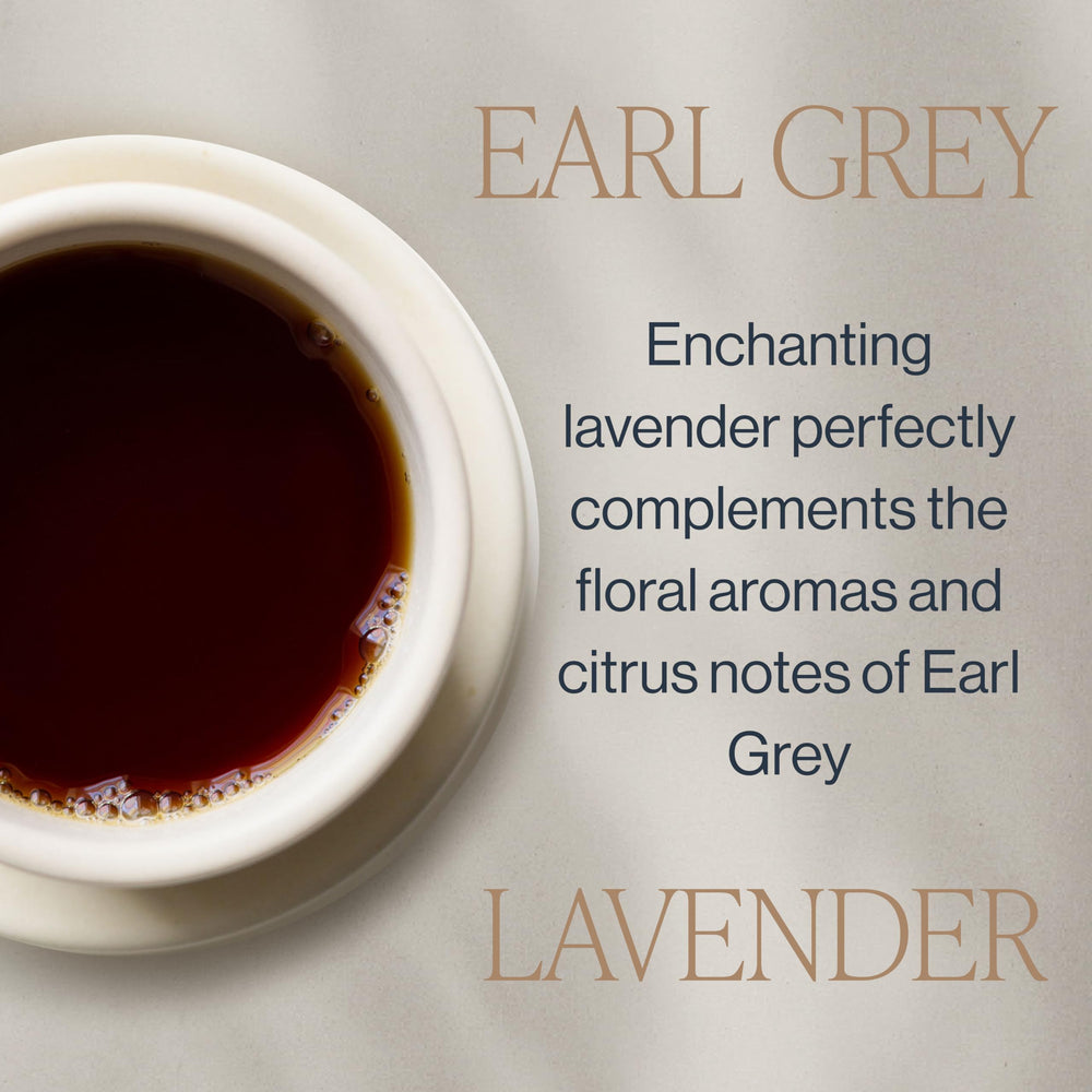 Rishi Tea aromatic steam rising from cup emphasizes bold, smooth finish.