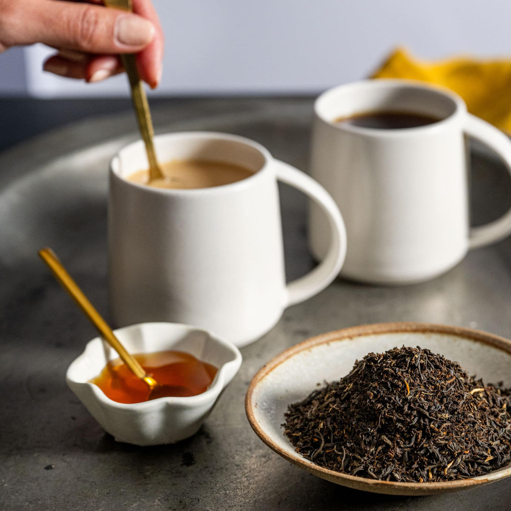 Rishi Tea English Breakfast 16 oz bag provides 45+ servings.