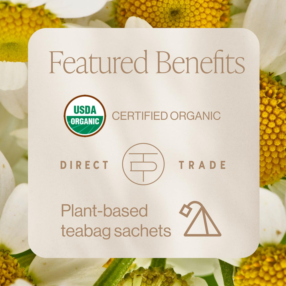 Rishi Tea Garden Party steeping cup with floral aroma from the blend.
