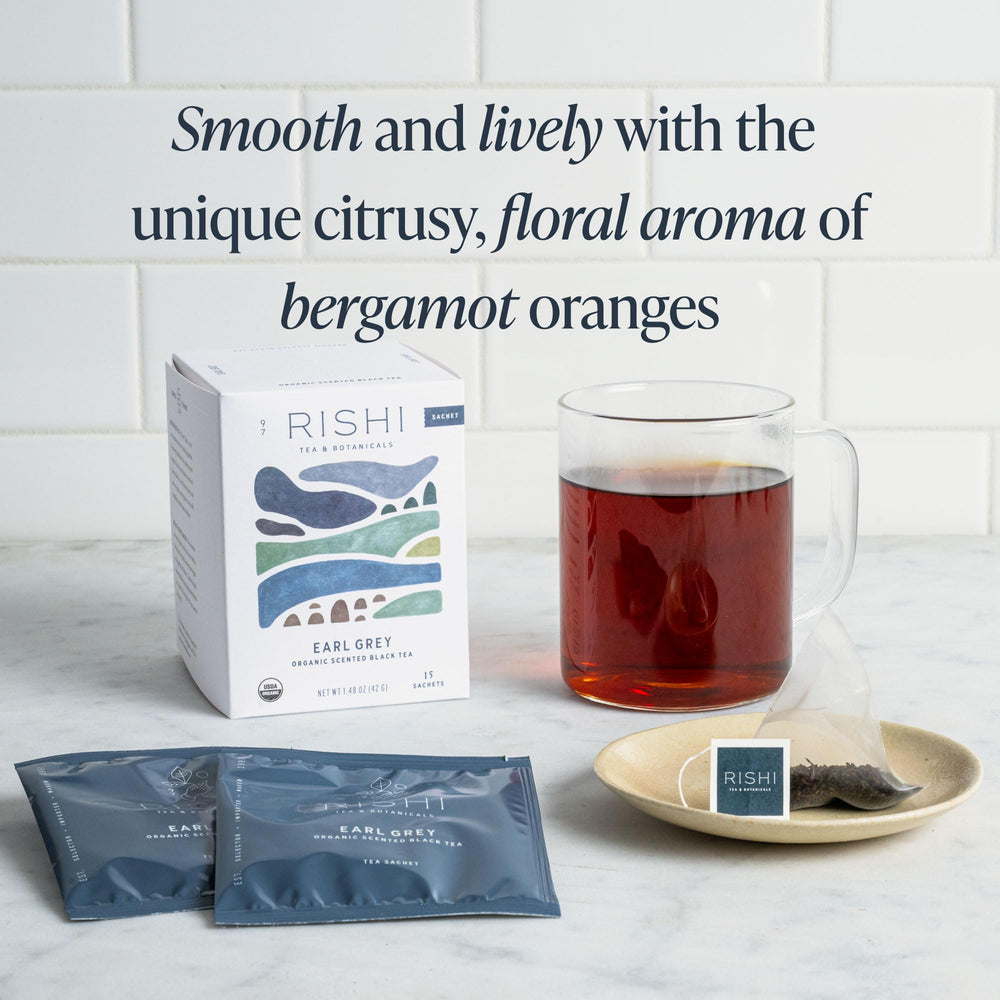 Rishi Tea Immune Support served in a teacup for daily enjoyment.