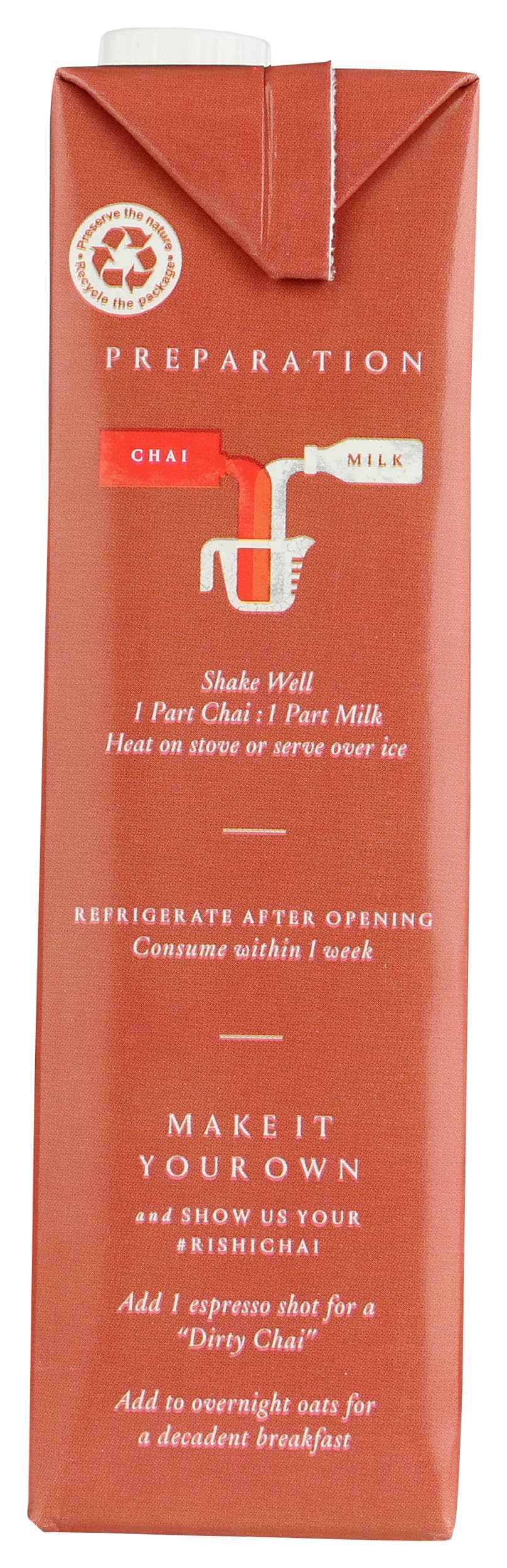 Versatile concentrate blends easily with milk or water.