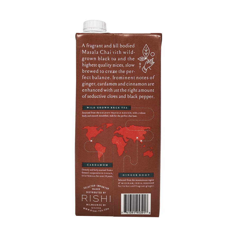 Kosher-certified chai concentrate for everyday beverage prep.