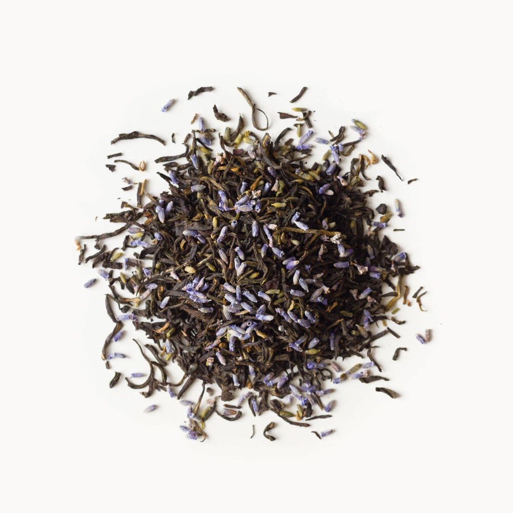 Rishi Tea organic certification badges on packaging signal USDA Organic quality.