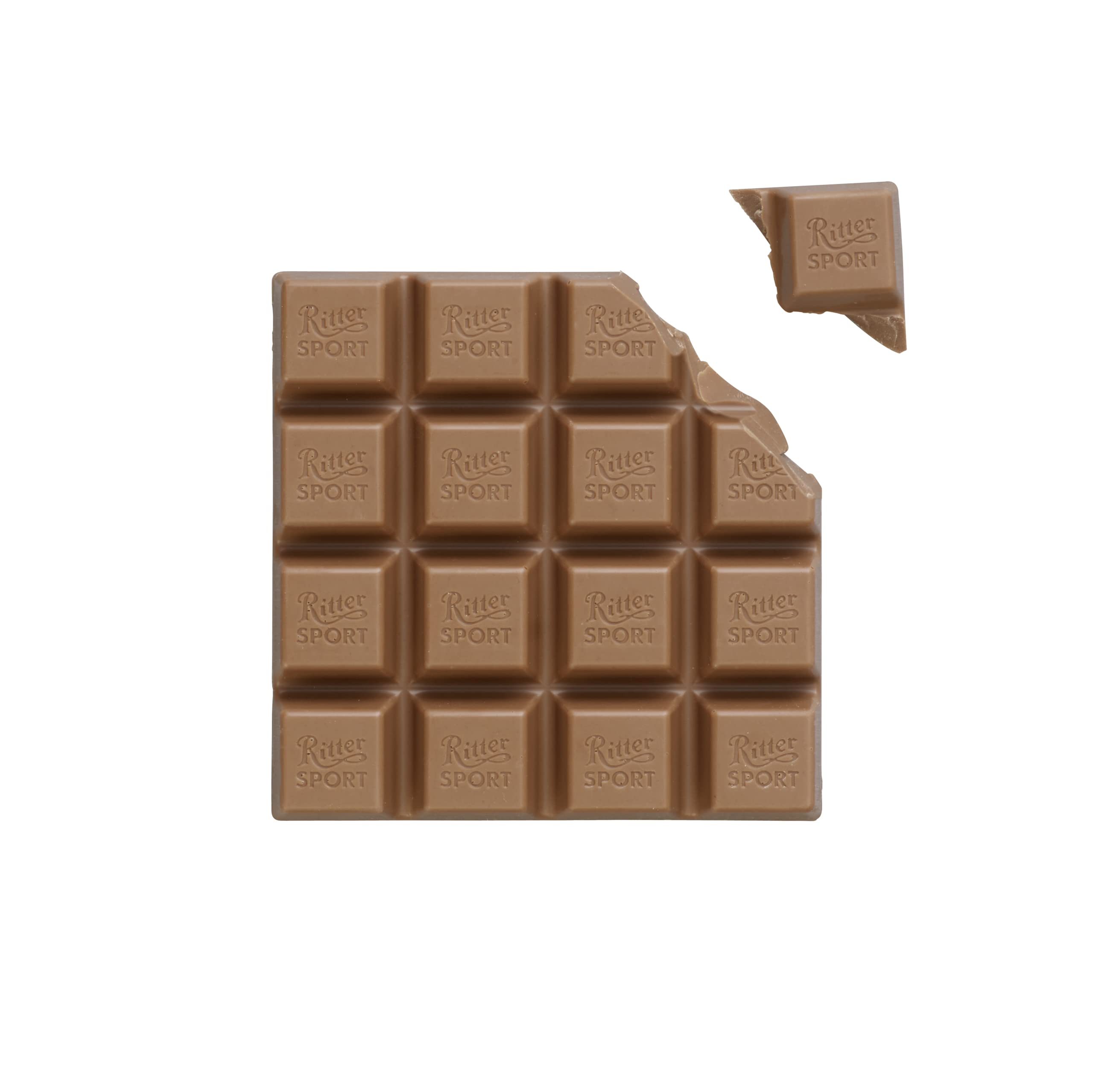 Alpine milk chocolate melting on tongue for a rich, creamy experience