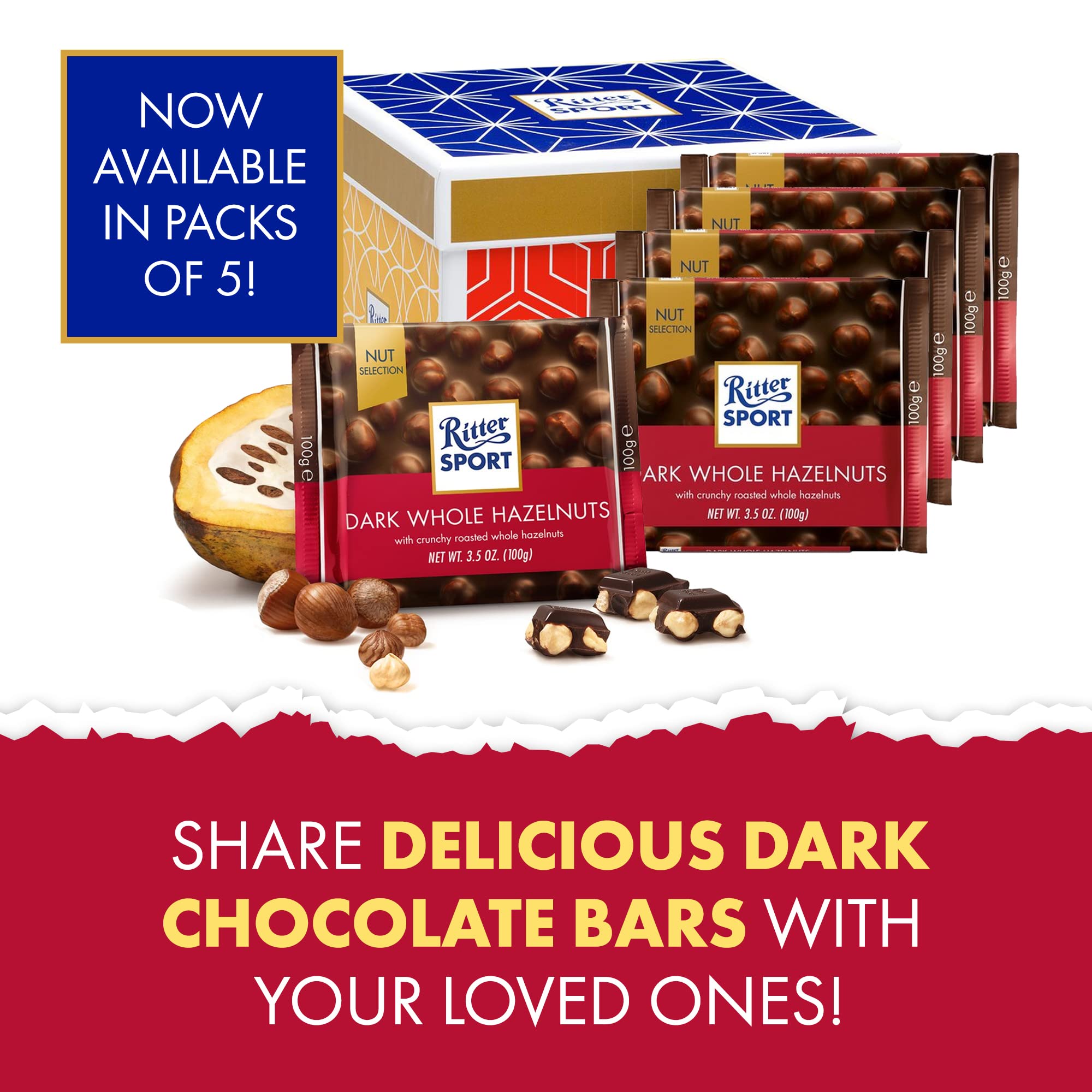 Ritter Sport logo on chocolate bars, premium treat ready for gifting or personal indulgence