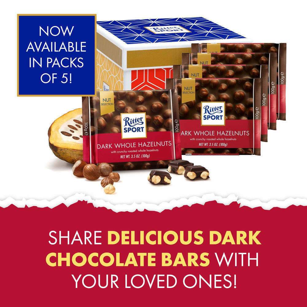 Ritter Sport logo on chocolate bars, premium treat ready for gifting or personal indulgence