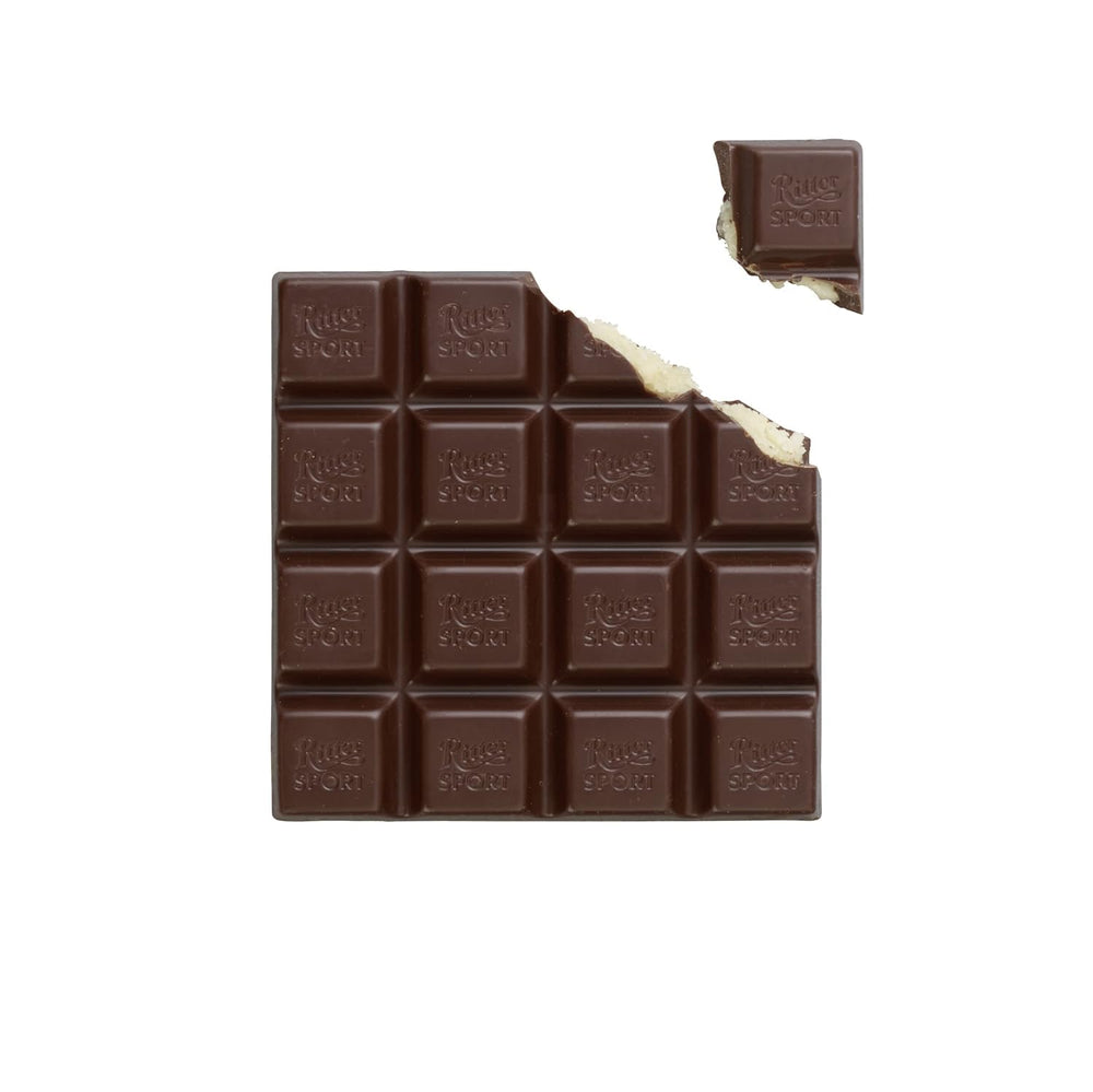 Ritter Sport six-pack display highlights convenient, shareable treats.