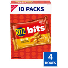 Lunchbox-ready RITZ Bits Cheese Sandwich Crackers pack for school or work