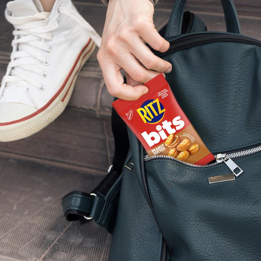 RITZ Bits in a convenient twelve-pack, ideal for busy days.