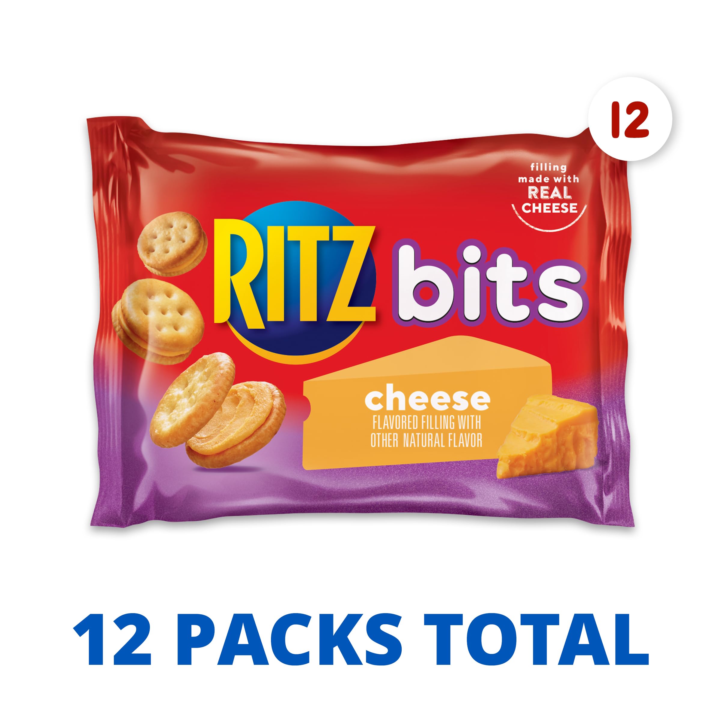 Ritz Bits Cream Cheese Center close-up with creamy filling
