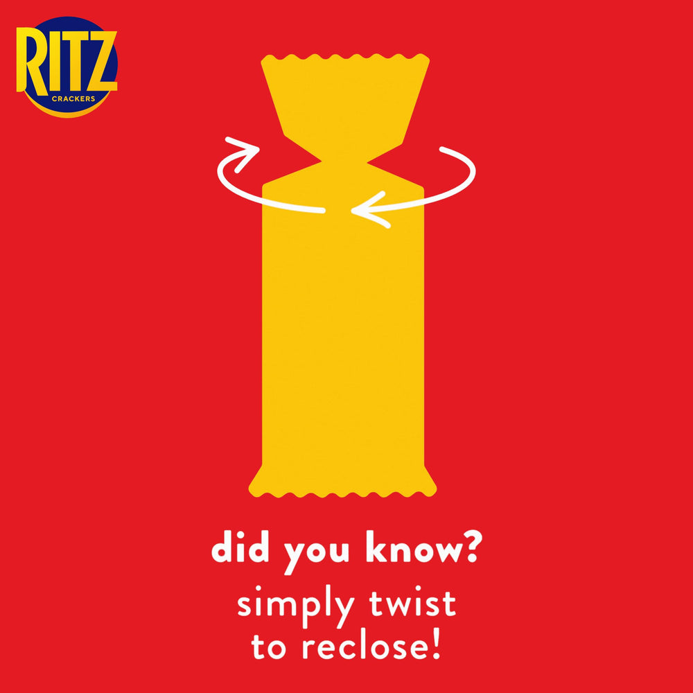 RITZ Buttery Flake Closeup emphasizes rich, salty aroma