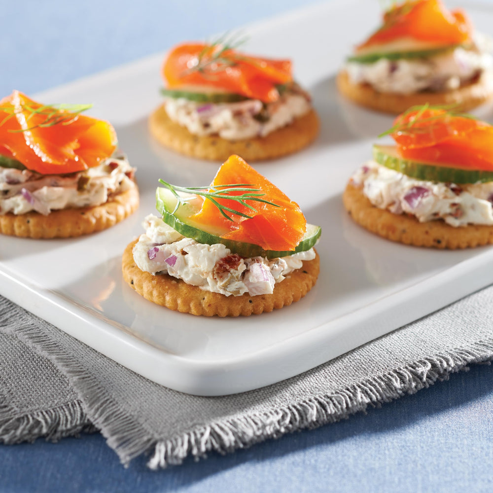 RITZ Crackers Charcuterie Board adds texture with olives and dried fruit